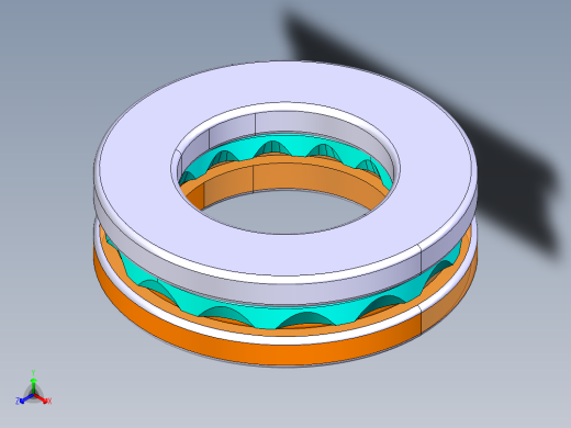 平面推力球轴承51207