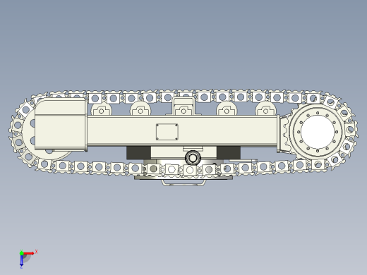 6吨履带底盘俯视缩略图