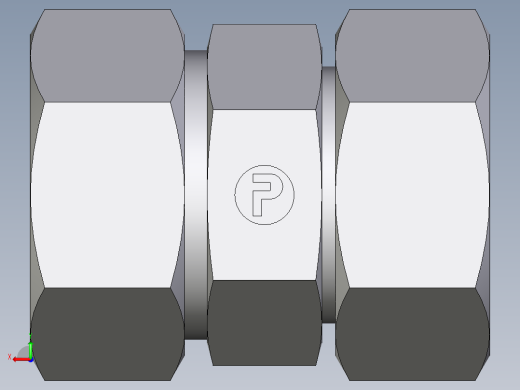 卡套式工业通用硬管接头EO_Distance_piece_adapter_DA35LCF后视缩略图