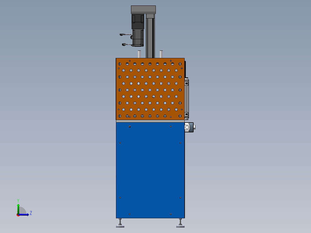 小簧压装机设计示意图-20221027(4)左视图