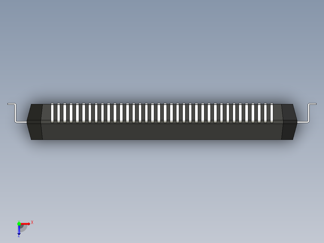 元器件3D封装QFP144_FPT-144P-M01161俯视图