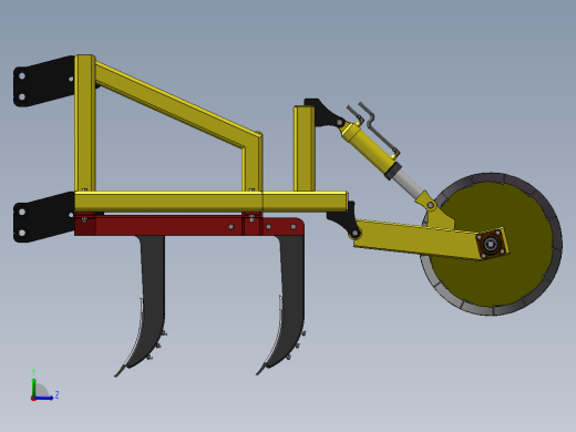 农业机械左视缩略图