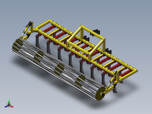 农业机械正等轴测缩略图