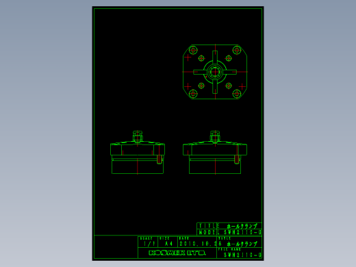 KOSMEKSWH2110-G_rev1多系列多零件图纸模型多系列多零件图纸模型
