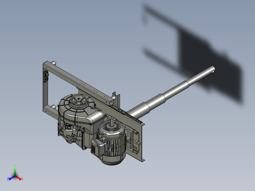 滑动安装空气压缩机--stp