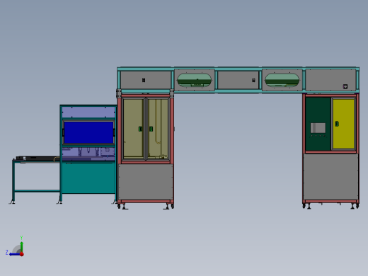 22寸液晶面板 搬运移载设备sw18可编辑右视缩略图