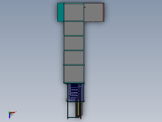 22寸液晶面板 搬运移载设备sw18可编辑俯视缩略图