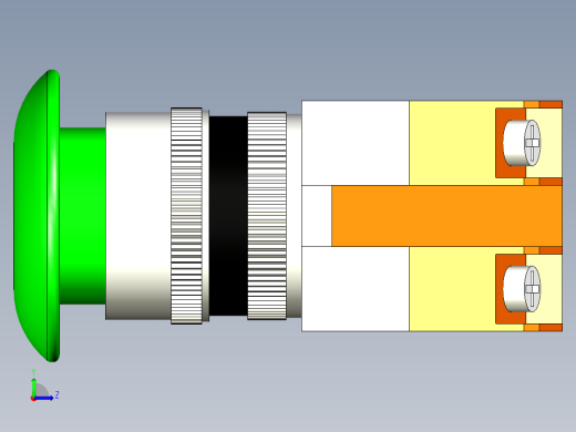 德力西电气LAY7-11MZS 红左视缩略图