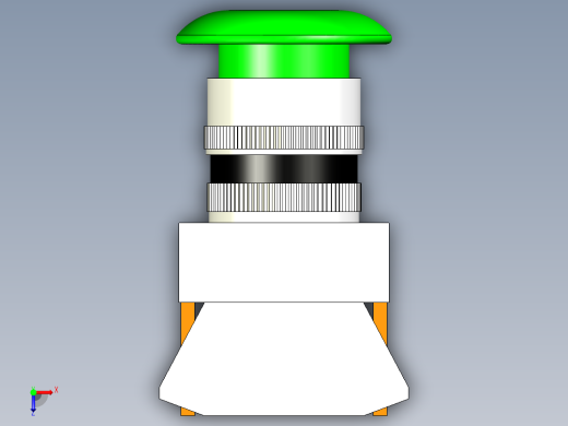 德力西电气LAY7-11MZS 红俯视缩略图