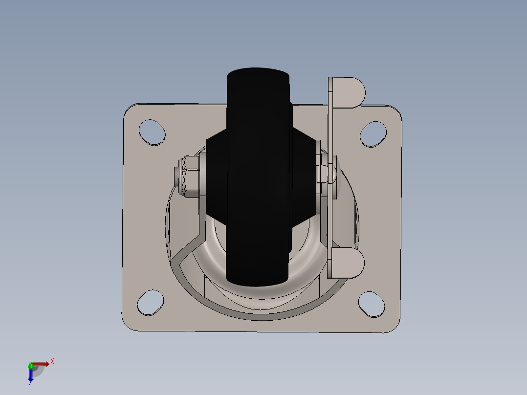 万向轮、脚轮(96)主视图