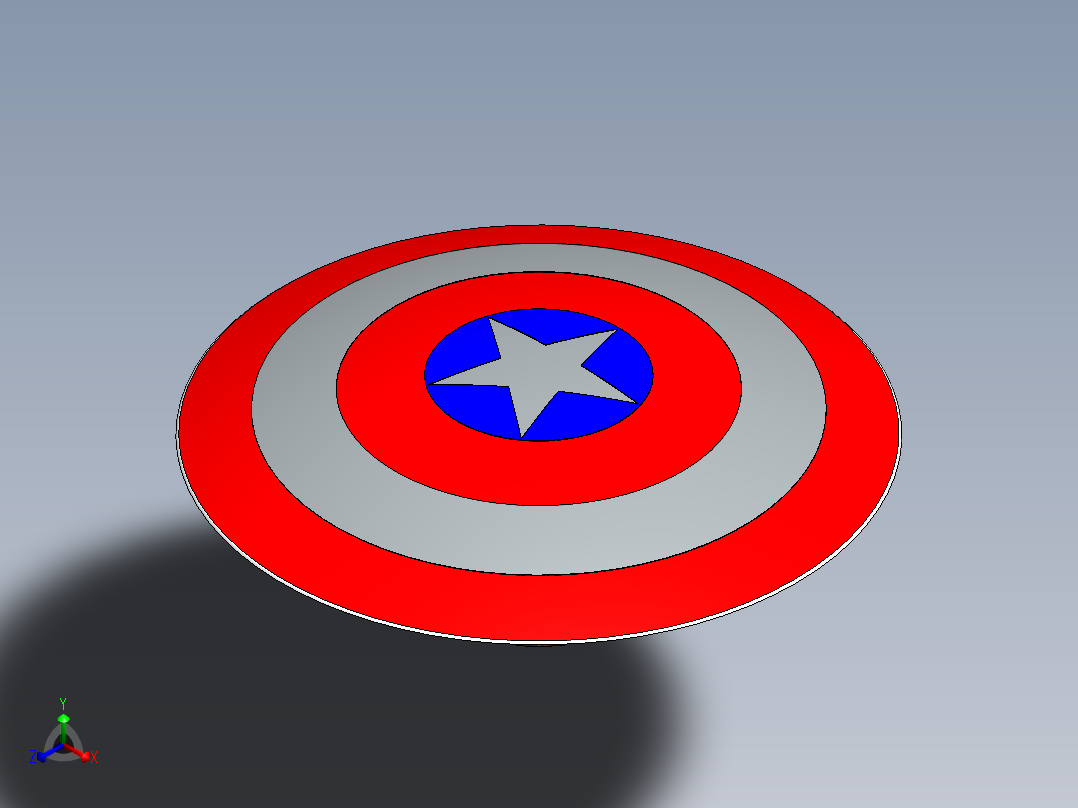 盾牌(12)正等轴测图