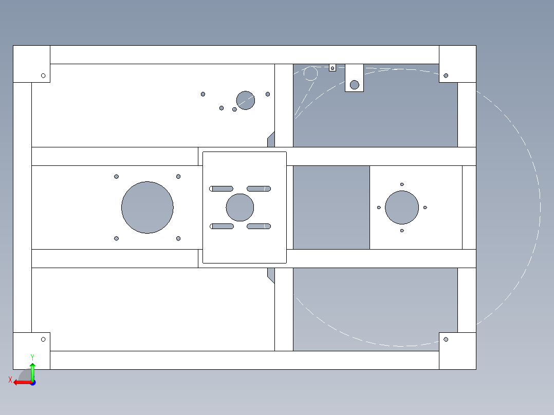 B2004327-标签切纸机后视图
