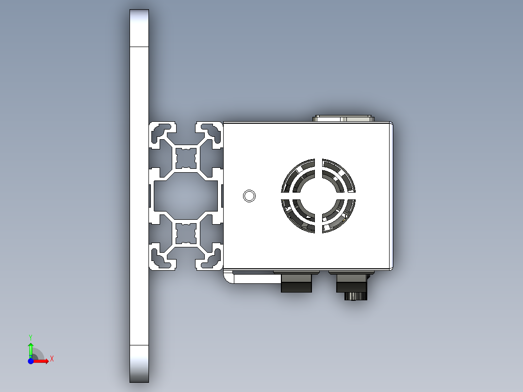 B2004554-迷你车床 木材前视图