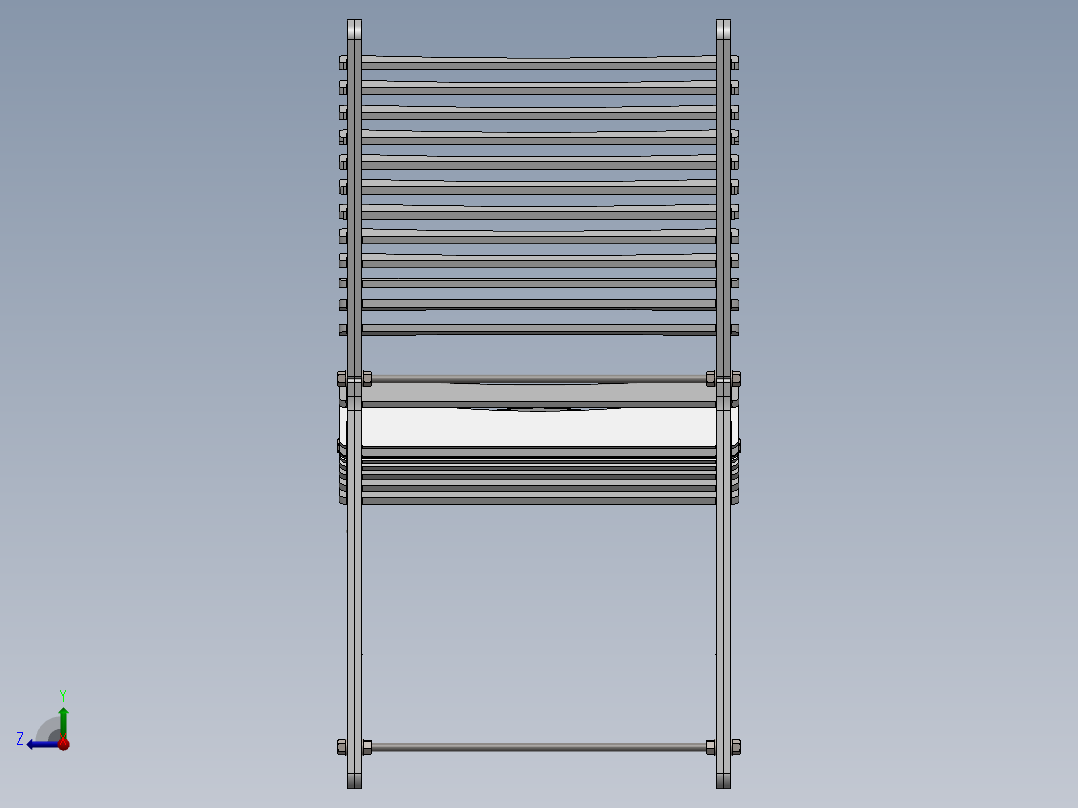 简单的椅子右视图