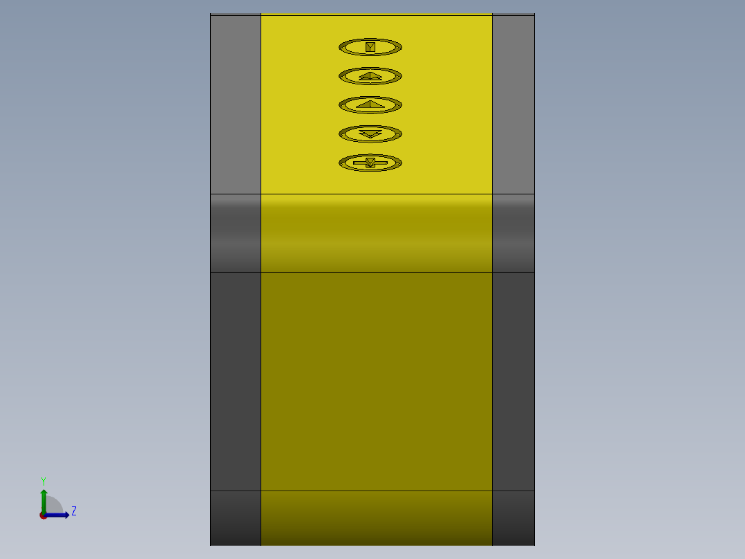 扬声器、喇叭(22)左视图