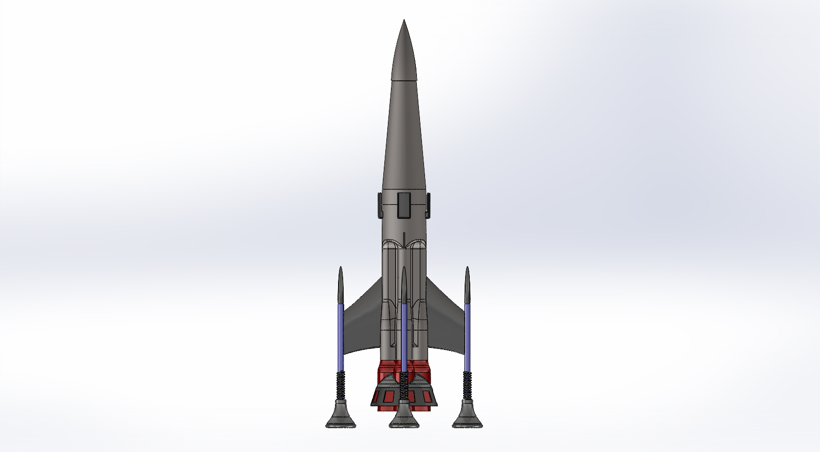 火箭简易模型  SW22