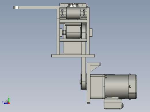 泵盖送料线0右视缩略图