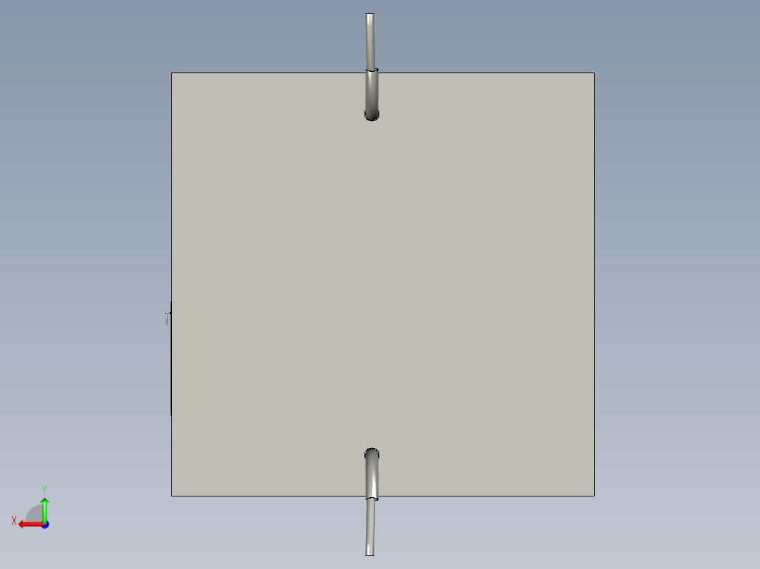 方便散热的变压器室后视图