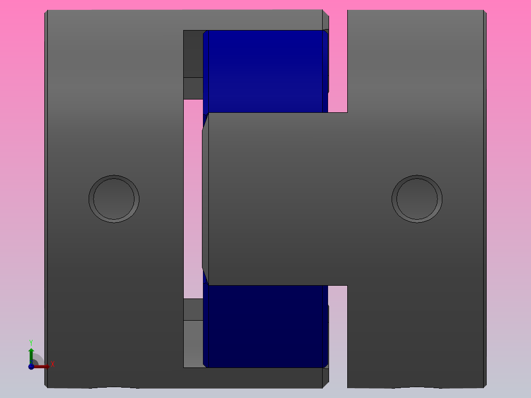 联轴器CPJ30-BL-12-12前视图
