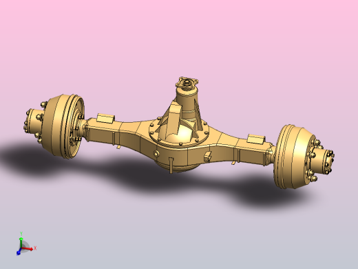 ZL50装载机传动系统设计 sw+CAD+说明书