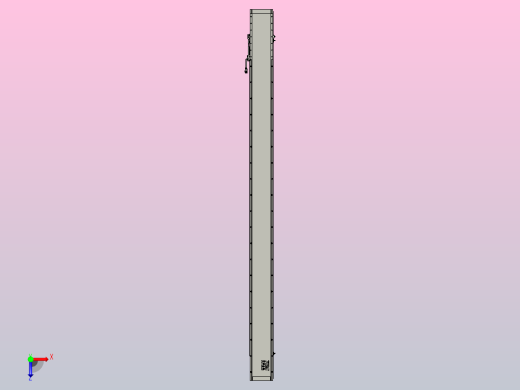 直驱直线电机轴TPA-LNP2-170-35C6-1-L2340-3-C-05-N3俯视缩略图