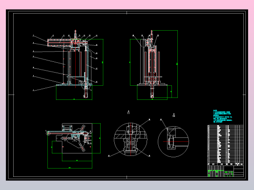 PCB自动输送机CAD