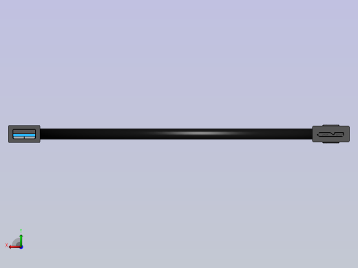 A0004626-USB 电缆 USB 3.0电缆后视缩略图