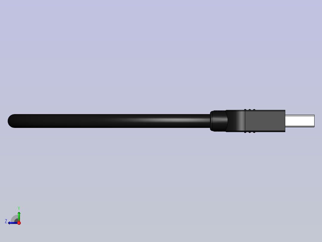 A0004626-USB 电缆 USB 3.0电缆右视图