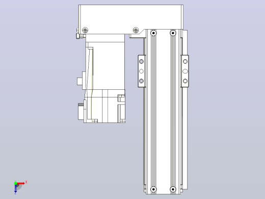 钢基模组TPA-KNR-4002C-150A1-ML-H1S0俯视缩略图