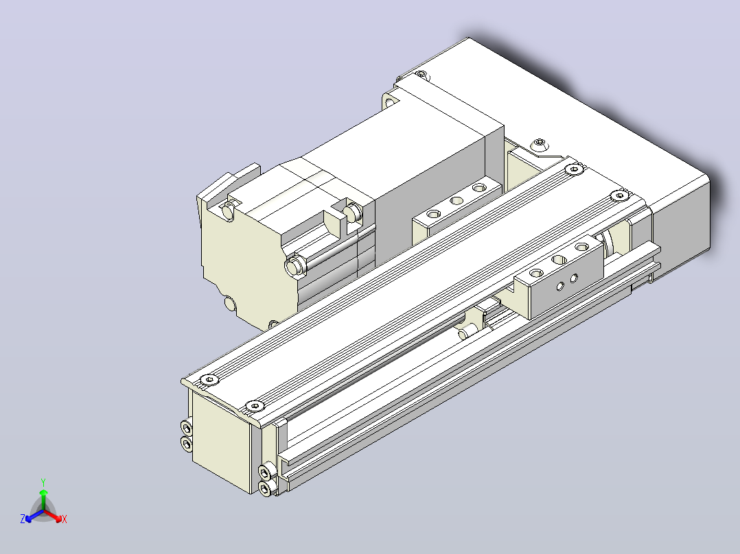 钢基模组TPA-KNR-4002C-150A1-ML-H1S0正等轴测图