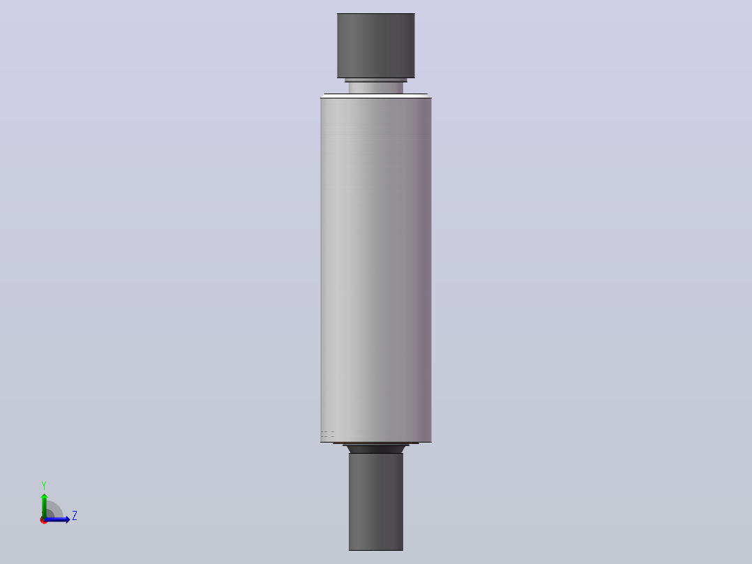 缓冲器模型左视图