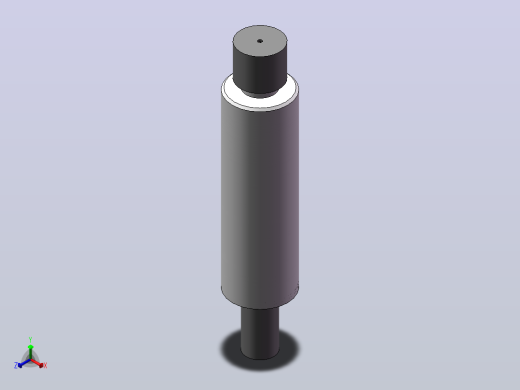 缓冲器模型正等轴测缩略图
