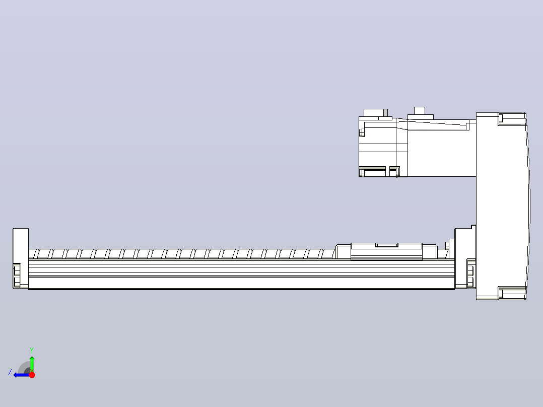 钢基模组TPA-KSR-6005C-300A1-MU-H1S0右视图
