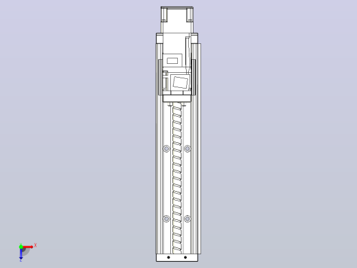 钢基模组TPA-KSR-6005C-300A1-MU-H1S0俯视缩略图