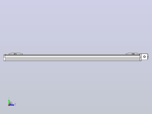 皮带直线轴双滑块型TPA-GCBS-80-P60-L500-DL-M20-N3左视缩略图