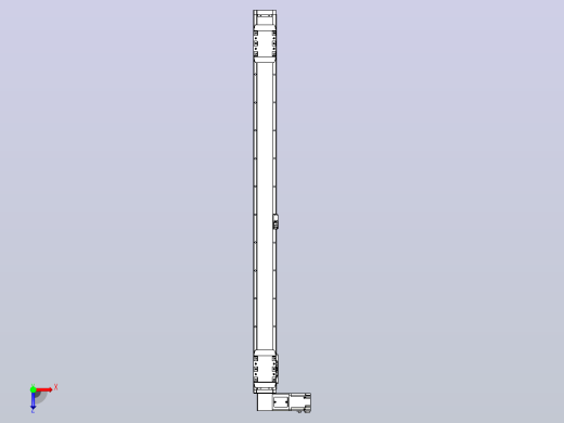 皮带直线轴双滑块型TPA-GCBS-80-P60-L500-DL-M20-N3俯视缩略图