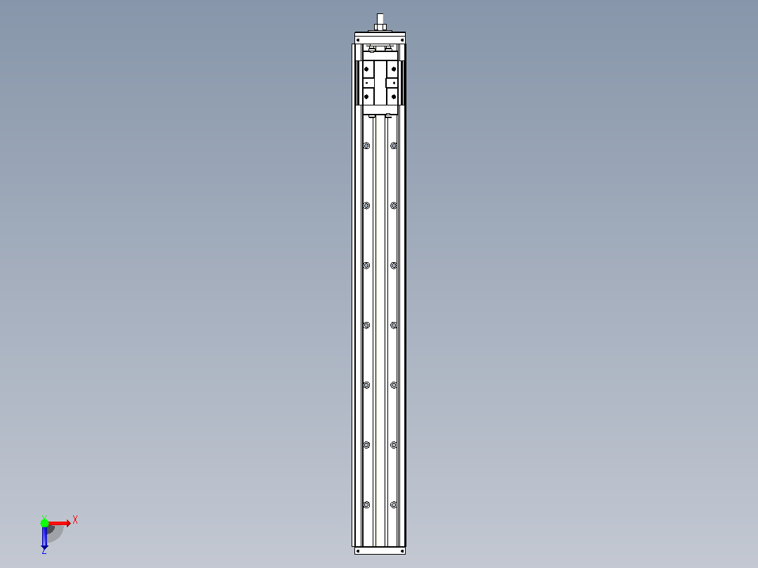 钢基模组TPA-KSR-8610C-840A1-M-H0S0俯视图