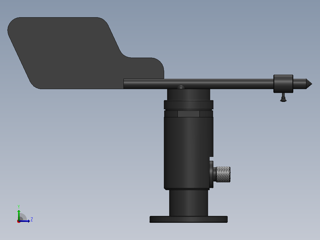 FST200-202A加热型风向传感器[FST200-202A312-50]左视图