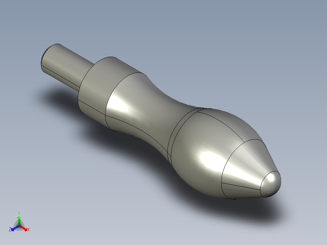手轮把手ERG-HANDLES-80-13-38.5主视图