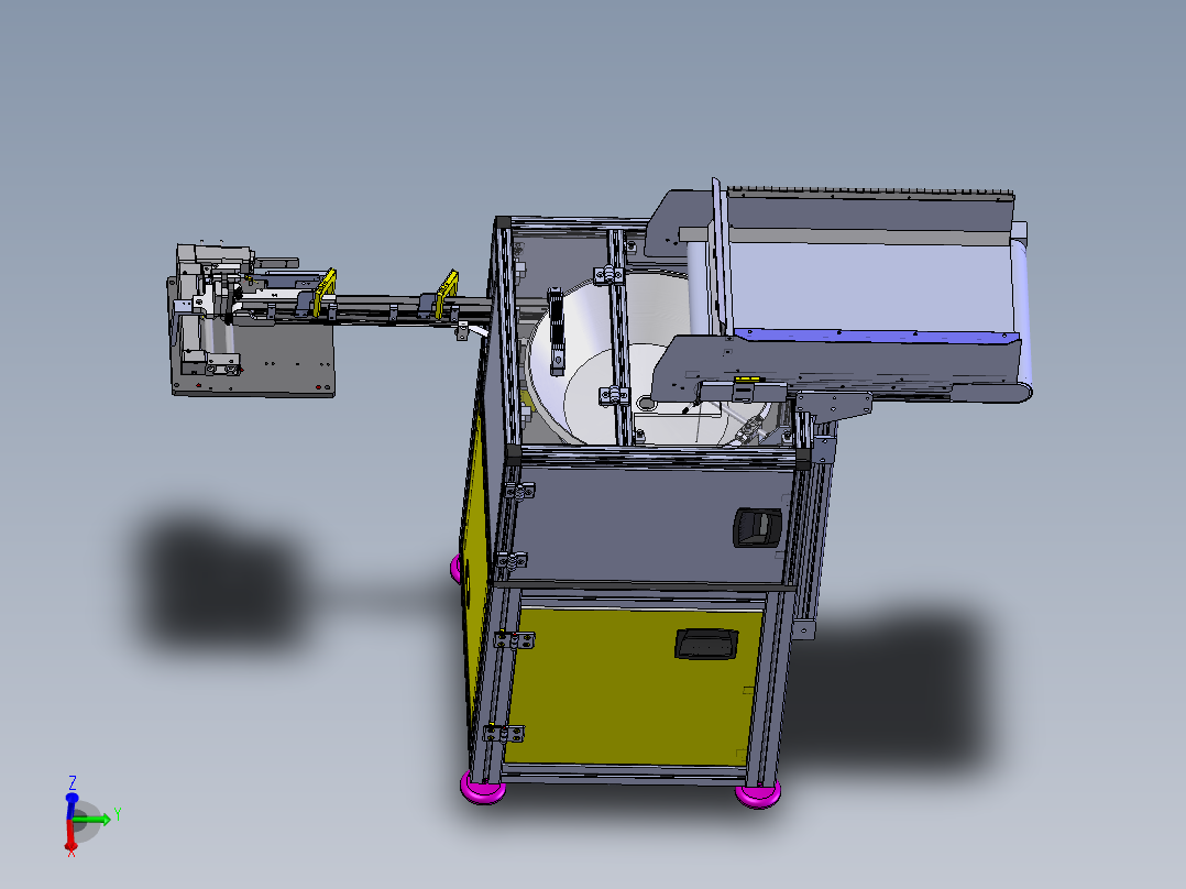 导向销自动上料机构（工程图+bom）sw19可编辑