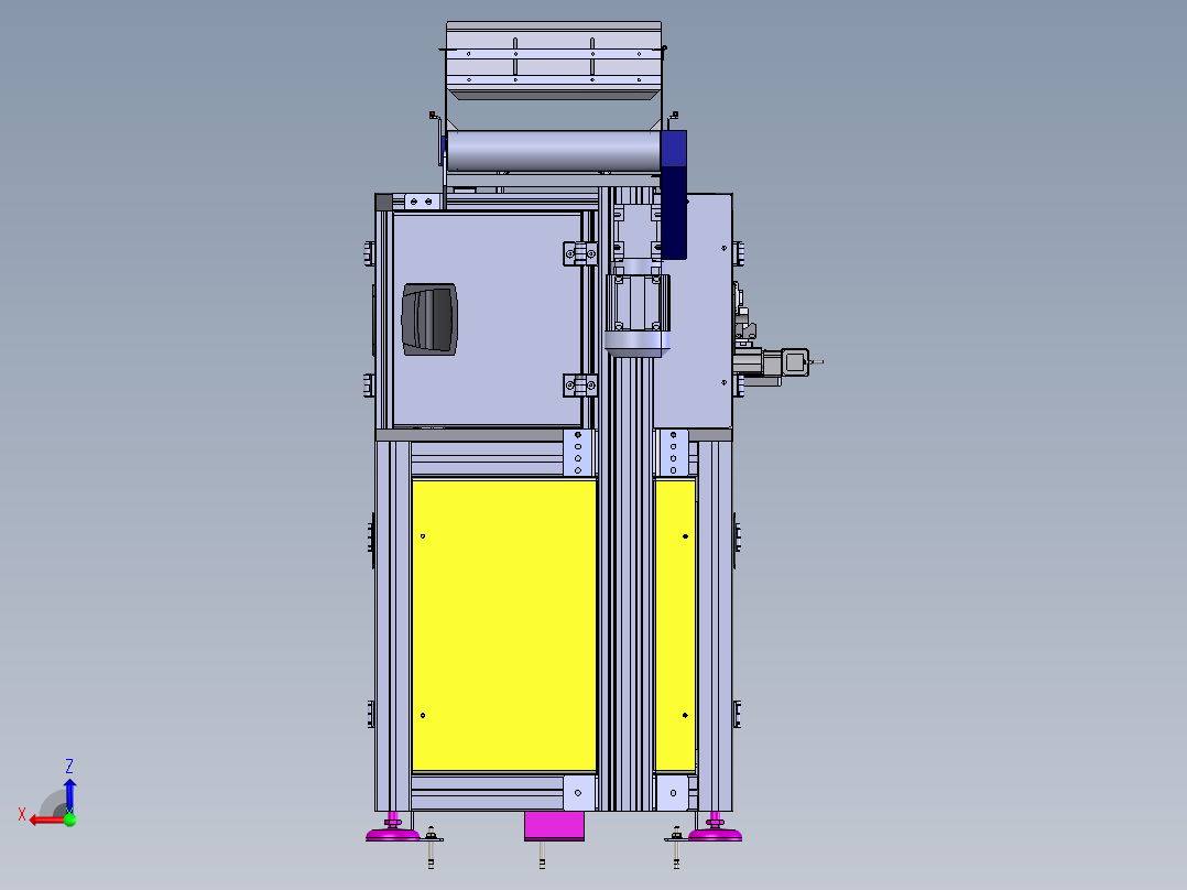导向销自动上料机构（工程图+bom）sw19可编辑后视图