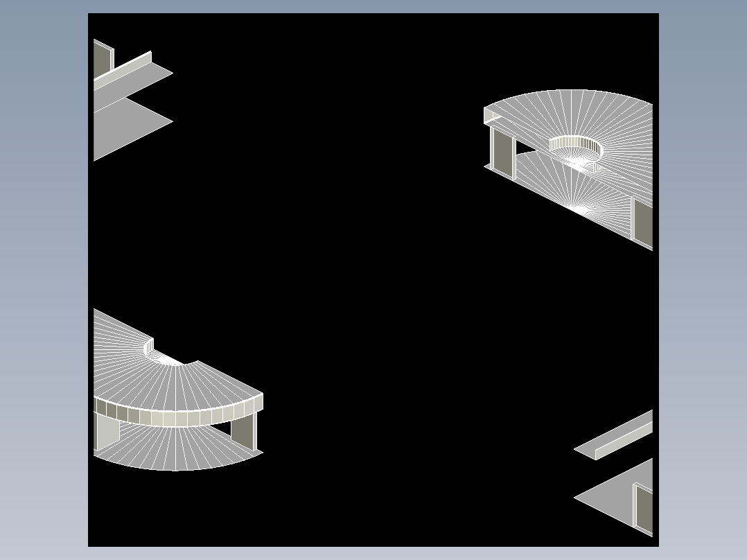 室内家具及植物的维模型十二-B013