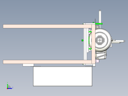 SlotMaker开槽机3D数模图纸 STP格式左视缩略图