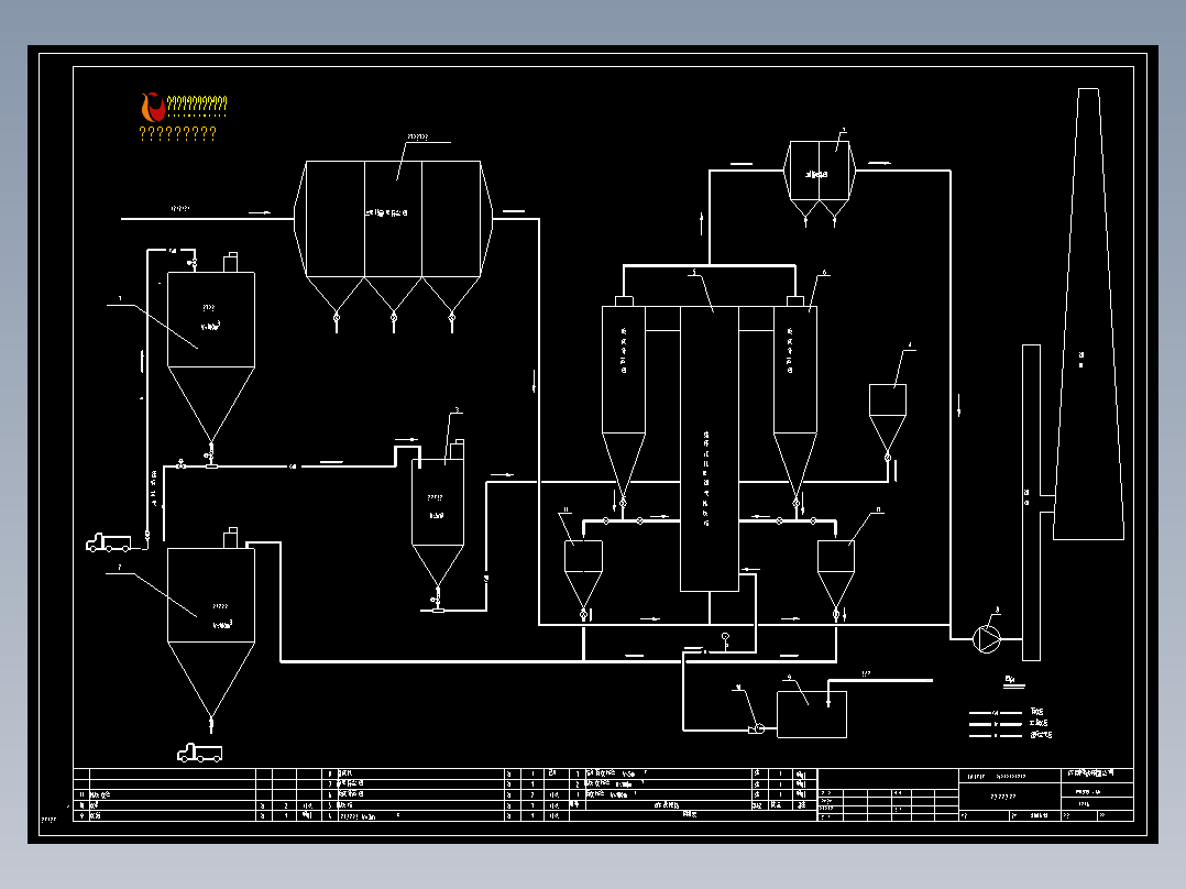 烟气脱硫流程图