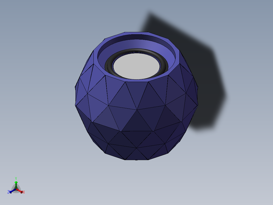 音响正等轴测图