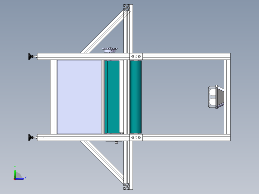 流水线 6米输送线左视缩略图