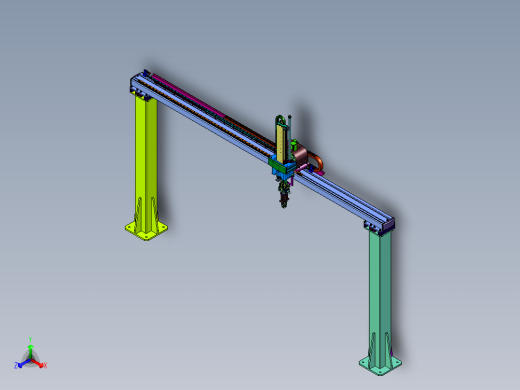 管接头加工车床抓取机械手