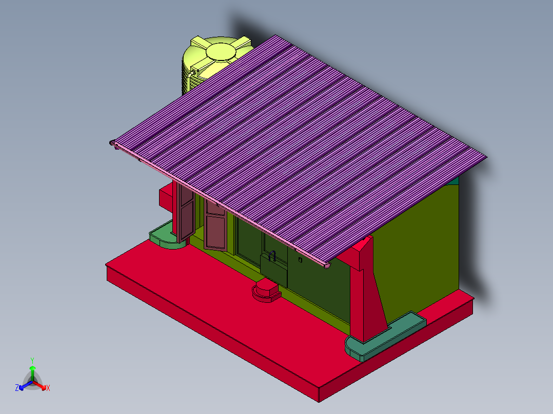 农村安全饮水水房