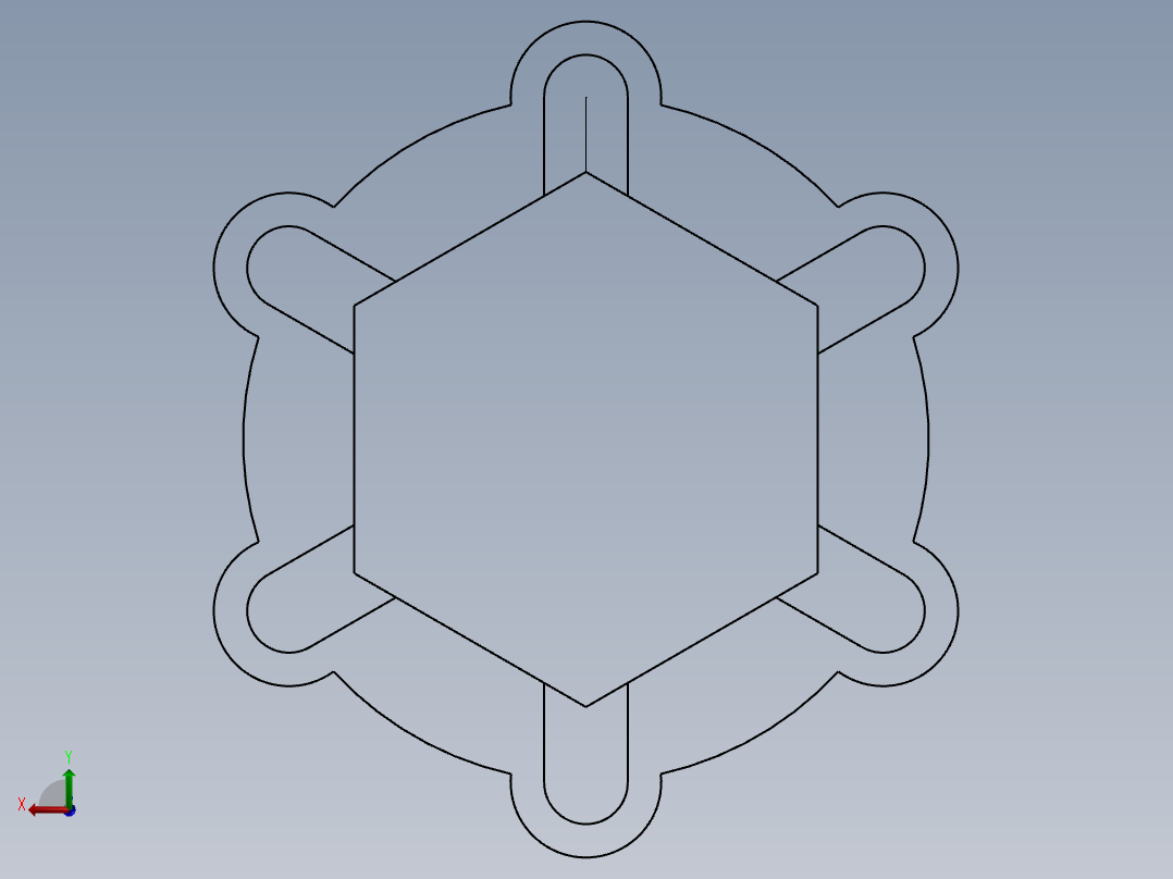 SW建模练习题-exercise 82后视图