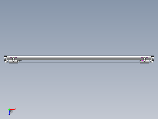 威洛博VL系列3d模型模组2VL17E1Y-S1400俯视缩略图